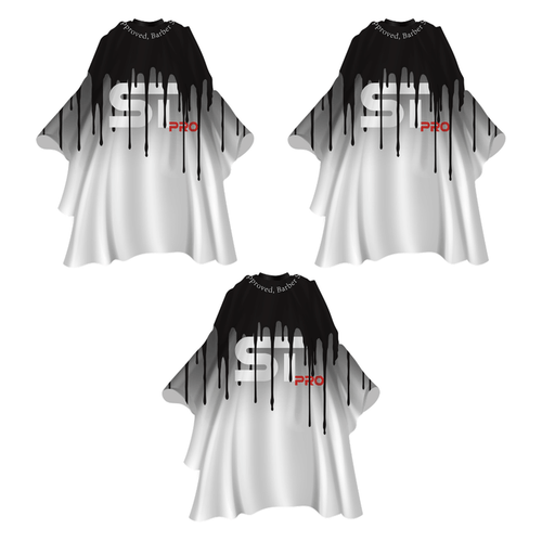 3PACK- Pro Barber Cape/ Rubber Neck Series
