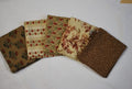 5 Half Yards Bundle pack #1025 Country Browns