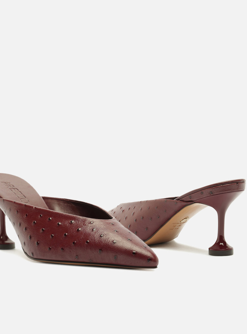 Adeline Mid Stiletto Mule Sandals Pre Fall 26