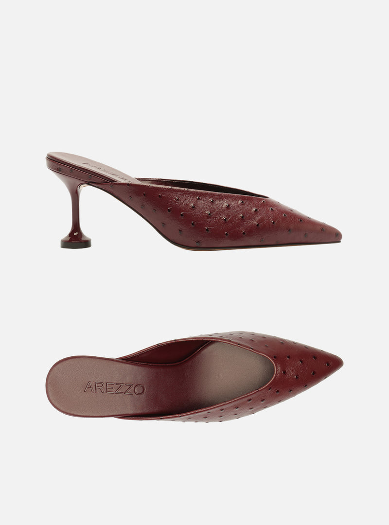 Adeline Mid Stiletto Mule Sandals Pre Fall 26