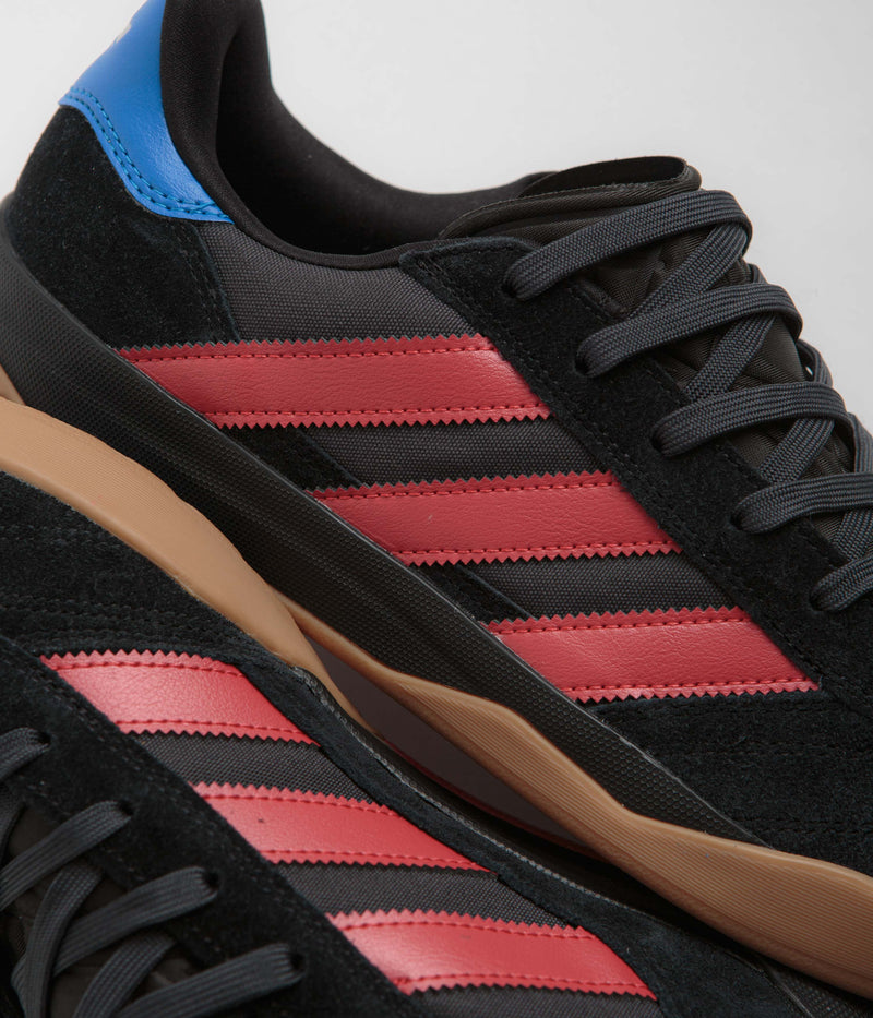 Adidas Copa Premiere Shoes in Core Black and Better Scarlet / Bluebird