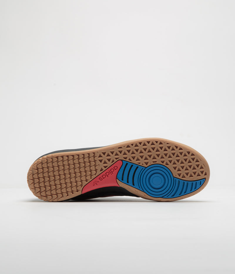 Adidas Copa Premiere Shoes in Core Black and Better Scarlet / Bluebird