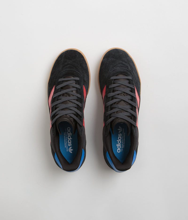 Adidas Copa Premiere Shoes in Core Black and Better Scarlet / Bluebird