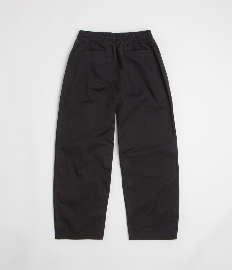 Adidas Pintuck Pants in Black and Black / Black