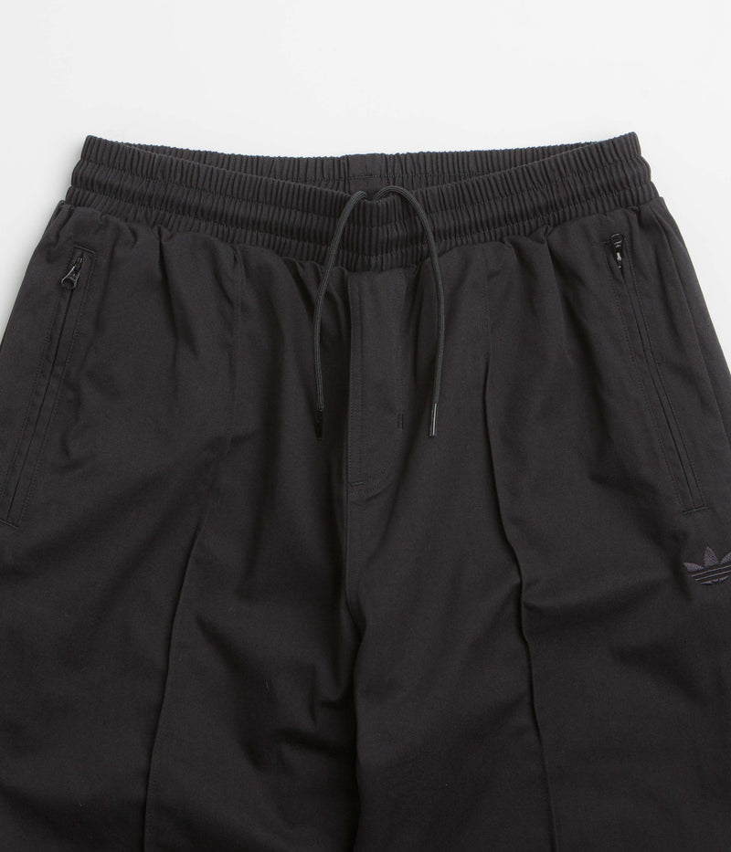 Adidas Pintuck Pants in Black and Black / Black