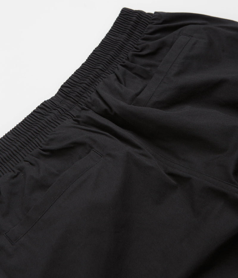 Adidas Pintuck Pants in Black and Black / Black