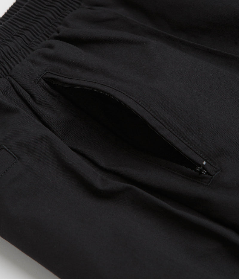 Adidas Pintuck Pants in Black and Black / Black
