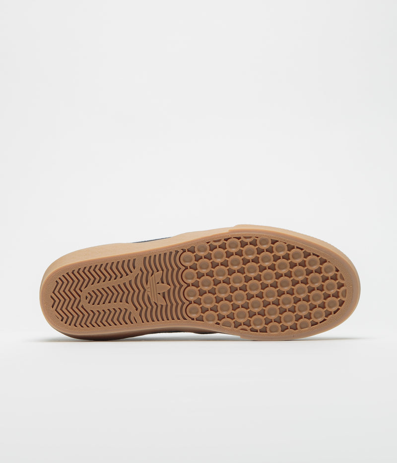 Adidas Shmoofoil Slip Shoes in Core Black and FTWR White / Gum4