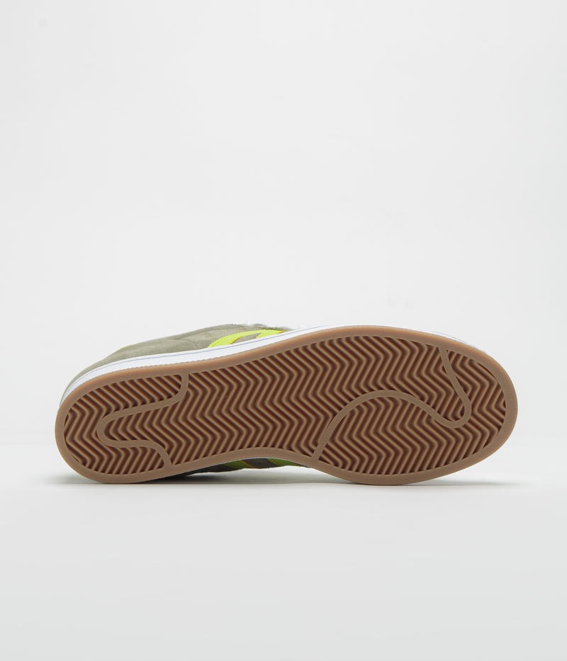 Adidas Superstar ADV Shoes in Olive Strata and Semi Solar Yellow / Gold Metallic