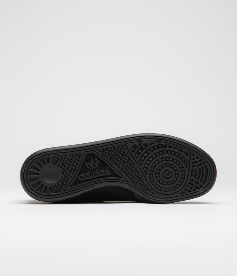 Adidas x Mike Arnold Handball Top Shoes in Core Black and Core Black / Semi Impact Orange