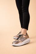 Adrianna | Women’s Stylish Glitter Platform Sneakers with All-Day Comfort