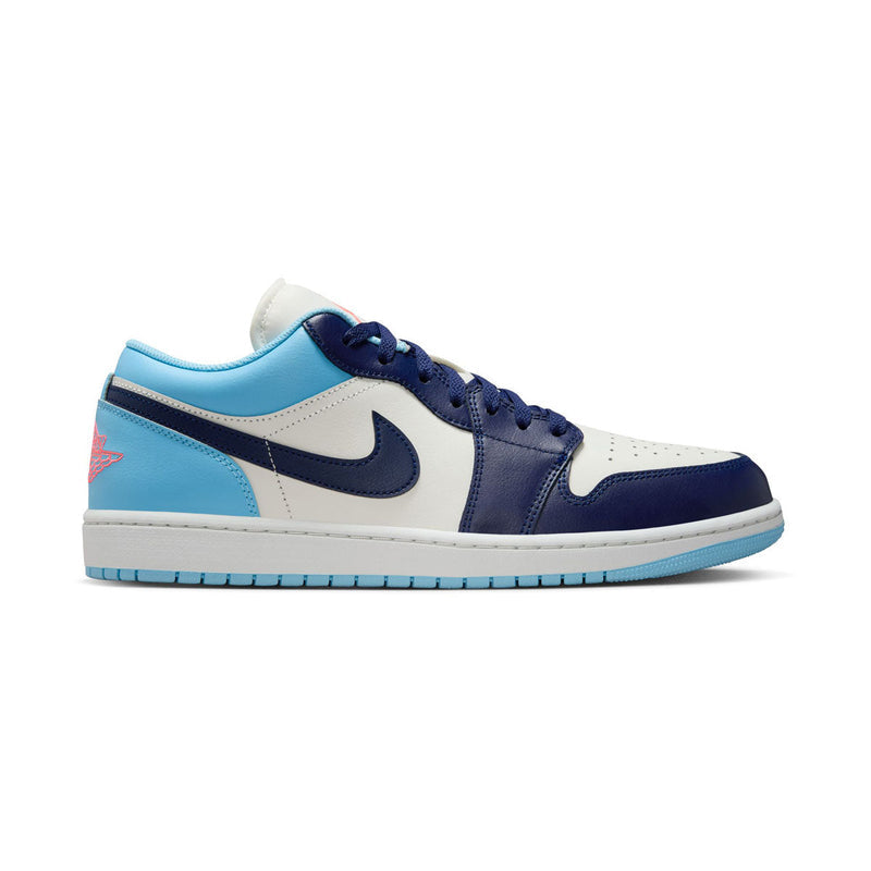 Air Jordan 1 Low 'Sail Blue Chill' Men's Shoes
