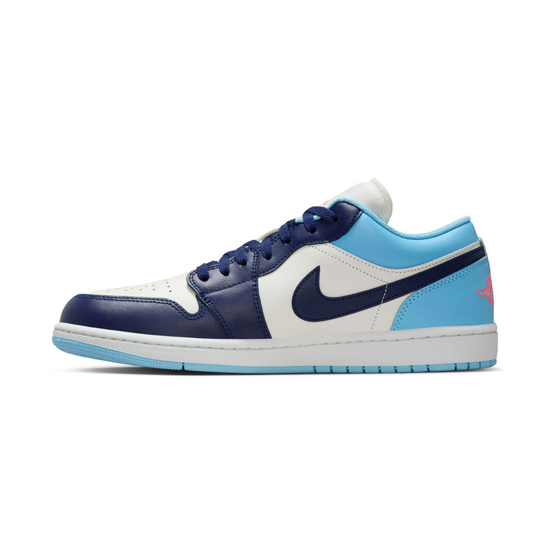 Air Jordan 1 Low 'Sail Blue Chill' Men's Shoes