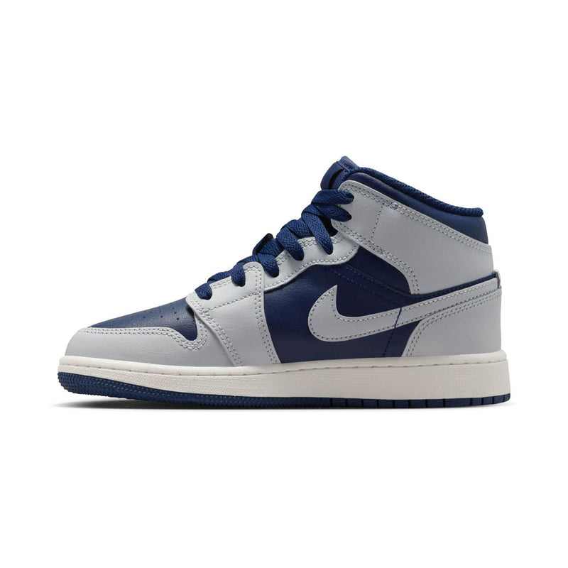 Air Jordan 1 Mid 'Blue Void' Big Kids' Shoes