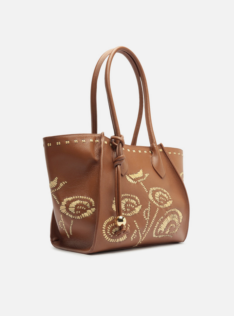 Alba Large Leather Tote Handbags S/26