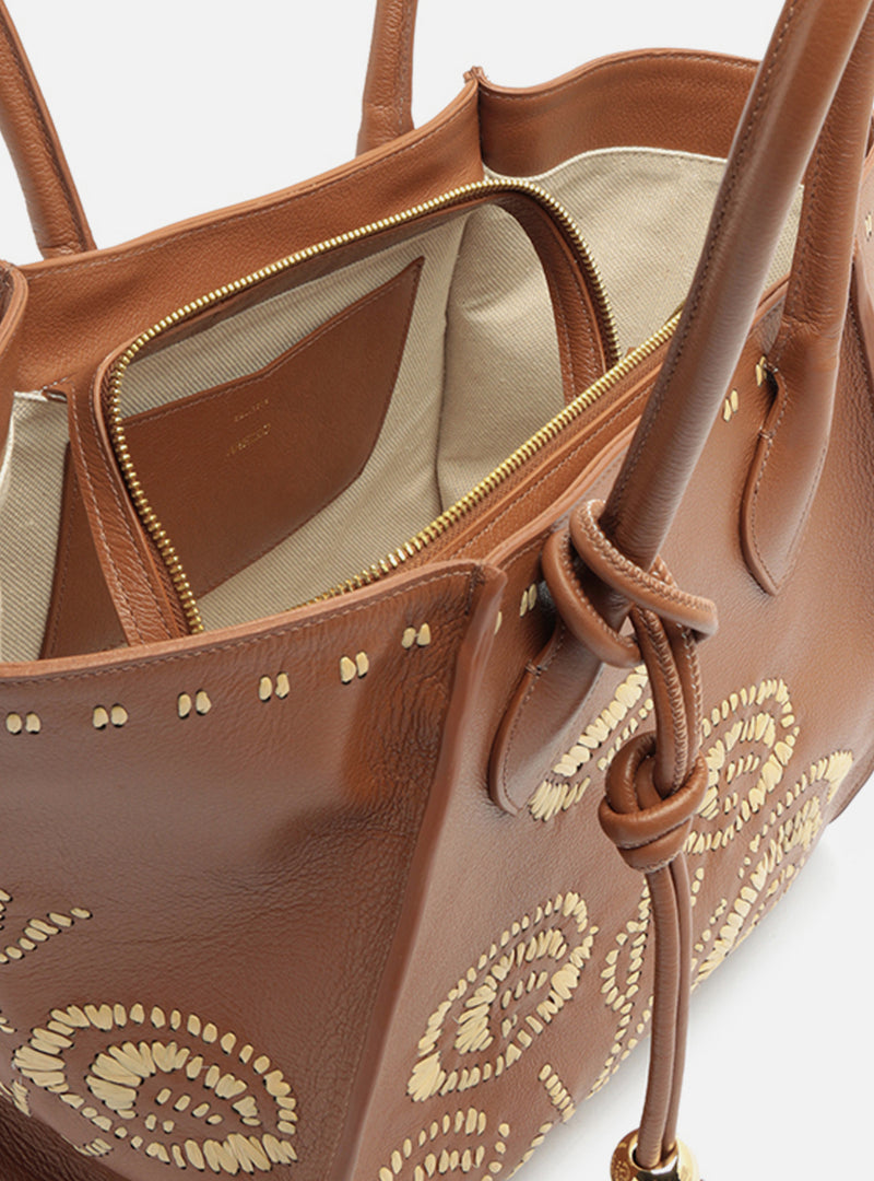Alba Large Leather Tote Handbags S/26