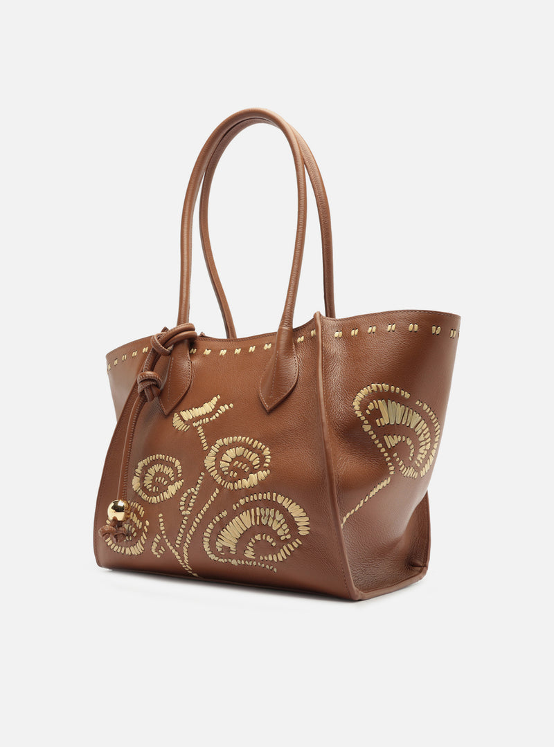 Alba Large Leather Tote Handbags S/26