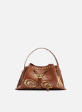Alba Medium Leather Shoulder Bag Handbags S/26