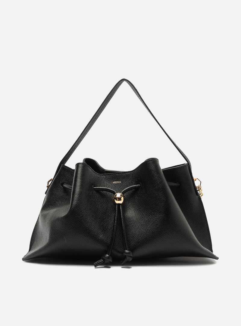 Alba Medium Leather Shoulder Bag Handbags S/26