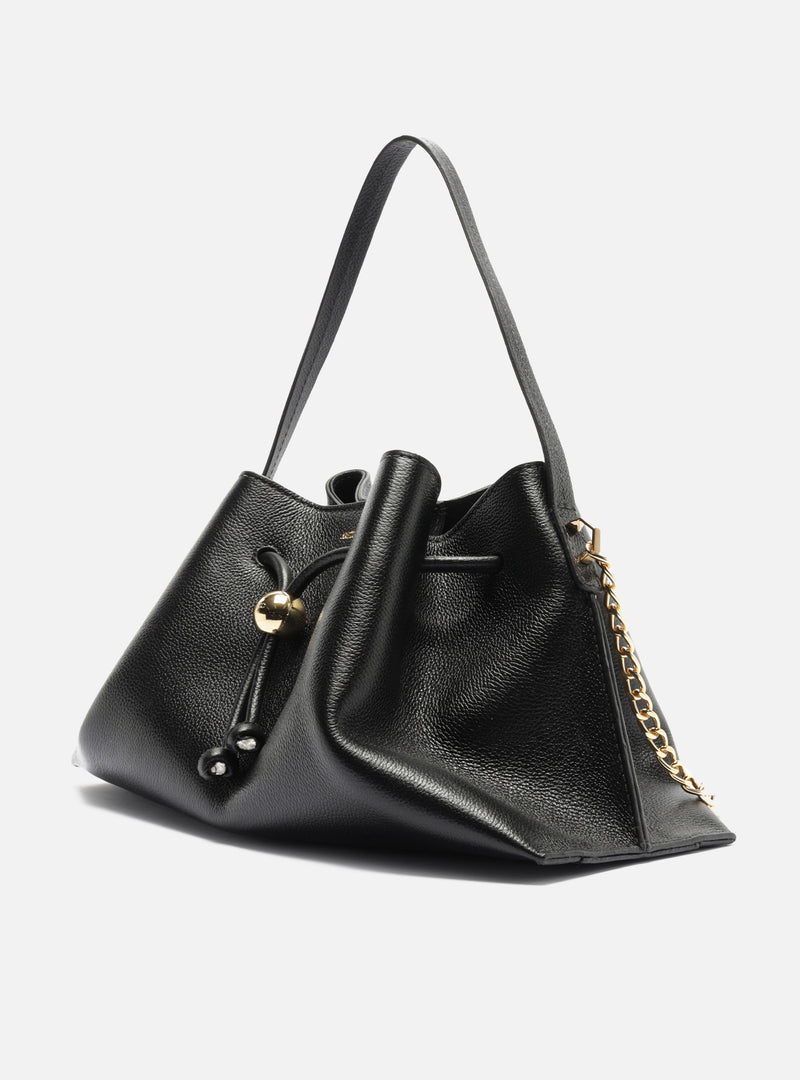 Alba Medium Leather Shoulder Bag Handbags S/26