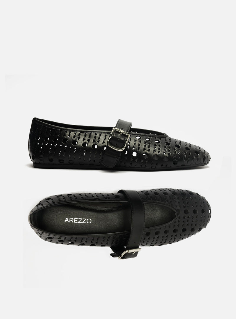 Amber Leather Ballet Flats SUMMER 25