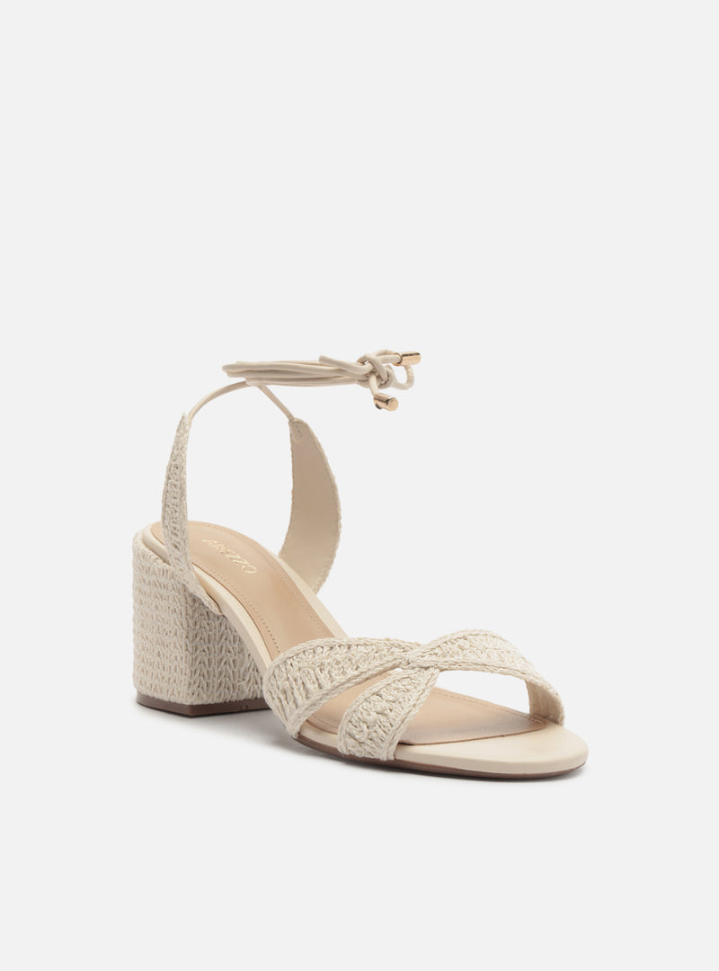 Andy Mid Block Fabric Sandal Sandals U/26