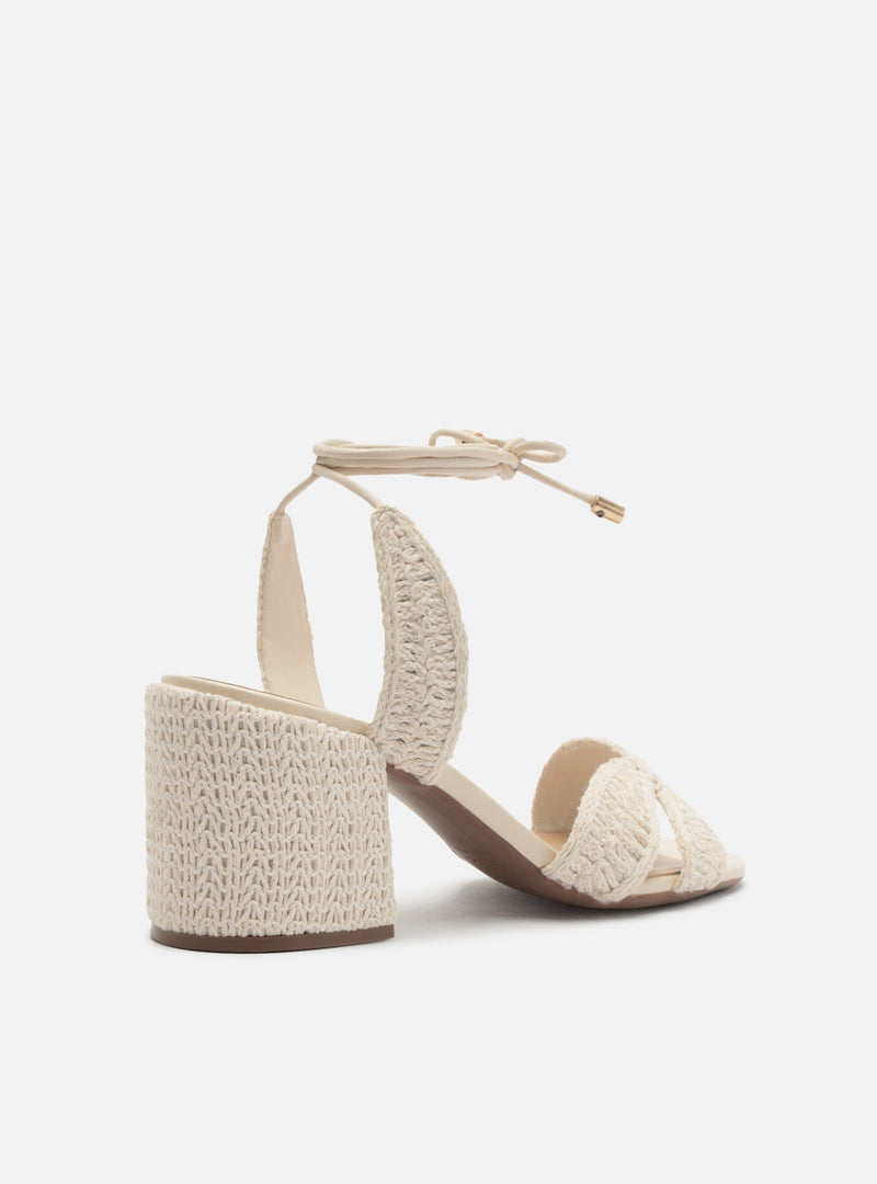 Andy Mid Block Fabric Sandal Sandals U/26