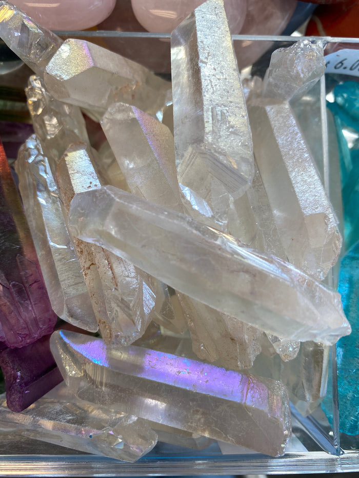 Angel Aura Quartz Point Gemstone – view 2