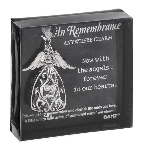 Angel Charm with Urn