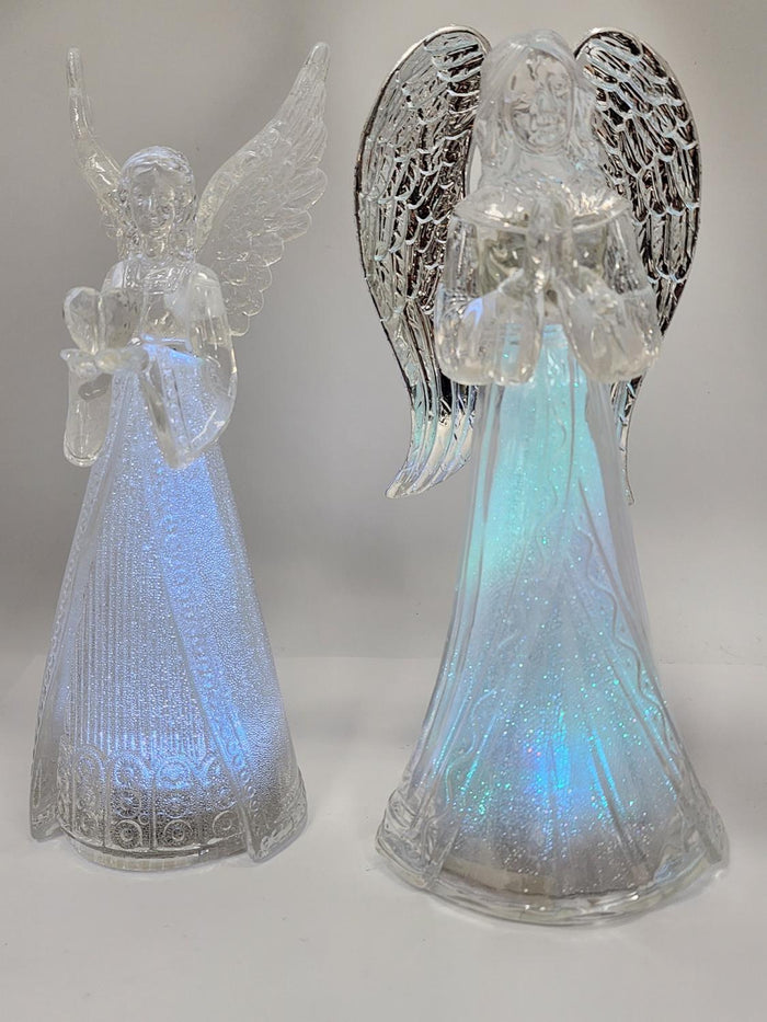Angel, Etched Acrylic w/LED