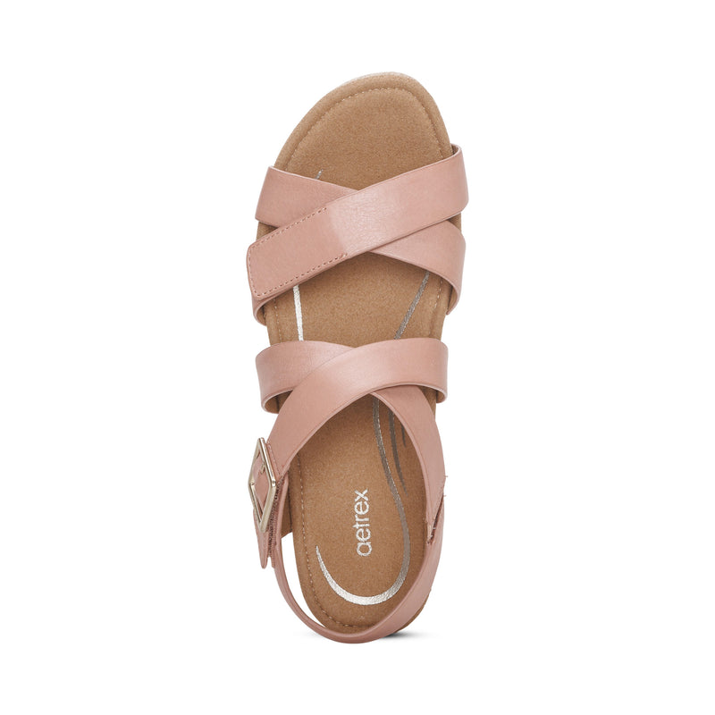 Anna Arch Support Wedge #color_rose