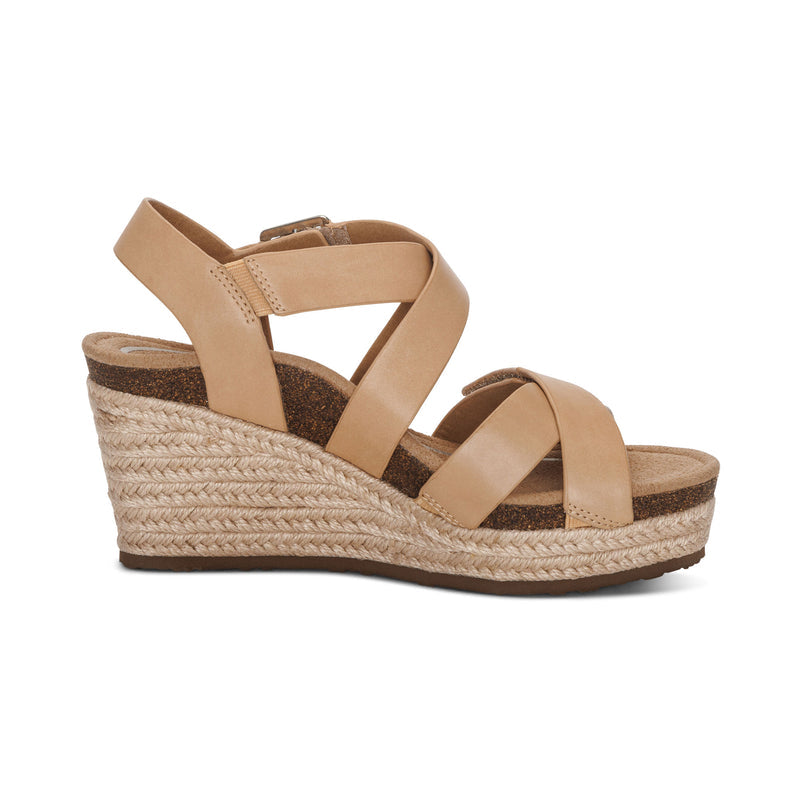 Anna Arch Support Wedge #color_sand