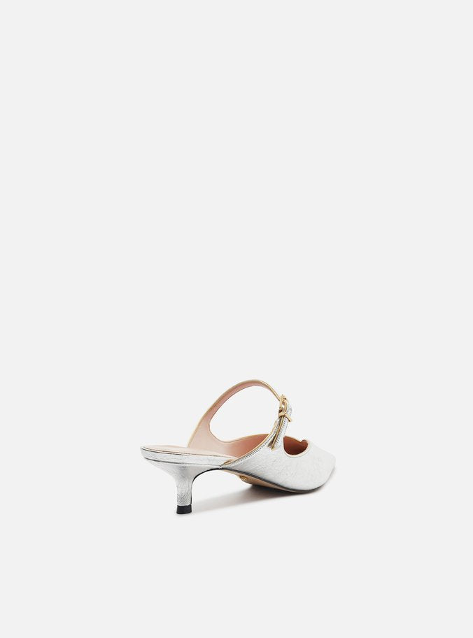Annabelle Leather Mule Pumps RESORT 25