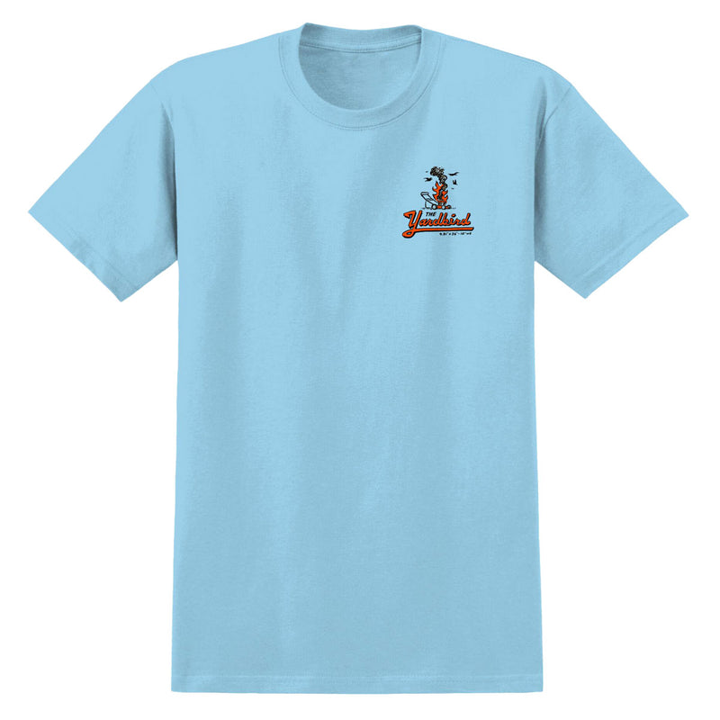 Anti-Hero Jalopi Yardbird T-Shirt - Heather Light Blue