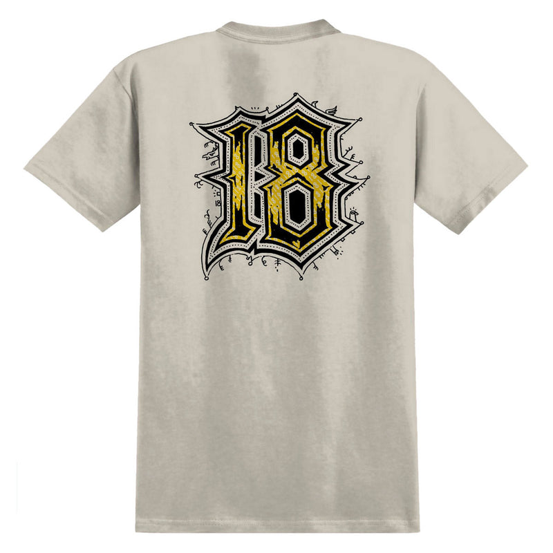 Anti-Hero Medieval T-Shirt - Heather Creme
