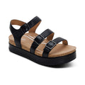 Aria Adjustable Double Band Sandal #color_black
