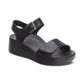Ariel Adjustable Quarter Strap Wedge  #color_black
