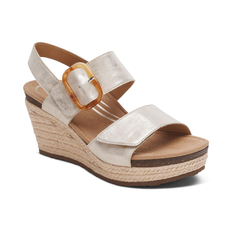 Ashley Arch Support Wedge #color_champagne