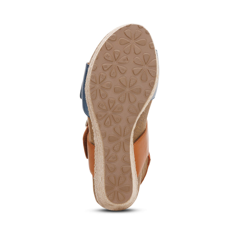 Ashley Arch Support Wedge #color_hazy blue multi