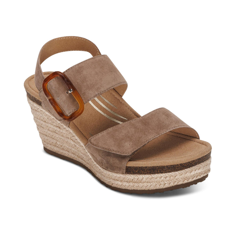 Ashley Arch Support Wedge catalog Angle #color_taupe