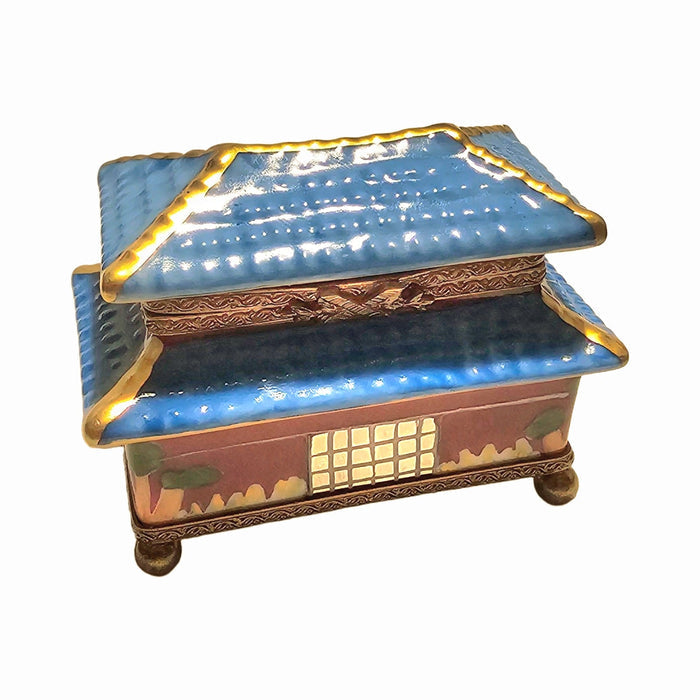 Asian Pagoda Porcelain Limoges Box