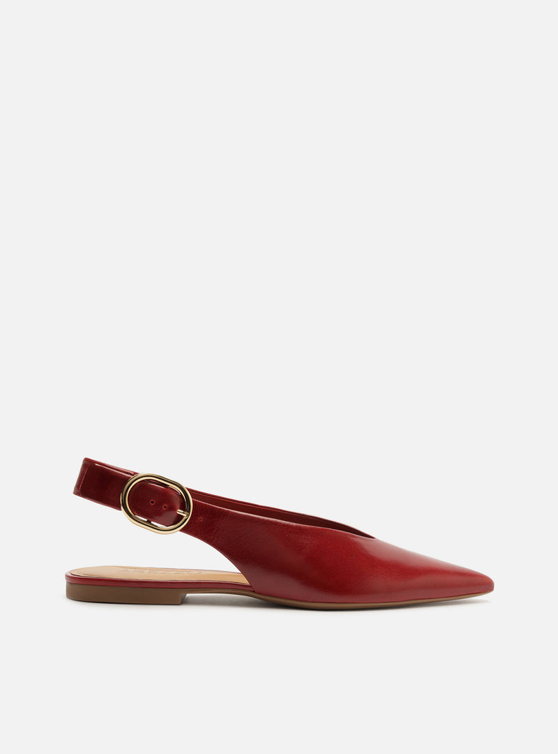 Atlas Ballet Leather Flat Flats Pre Fall 26