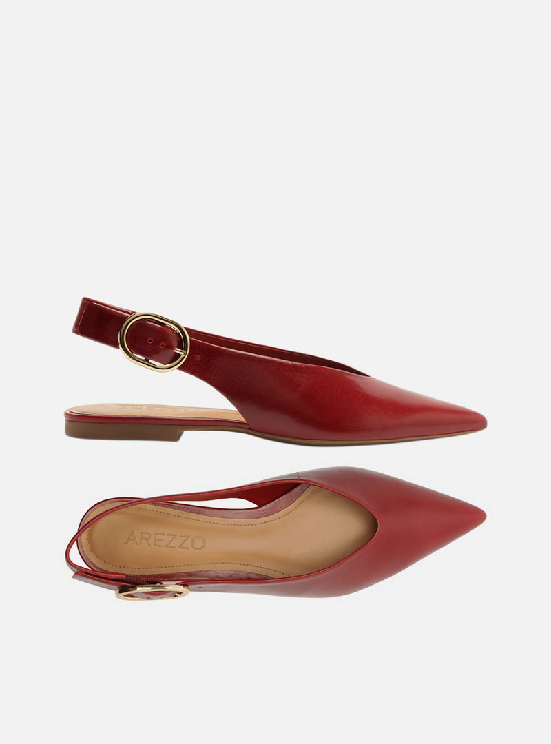 Atlas Ballet Leather Flat Flats Pre Fall 26
