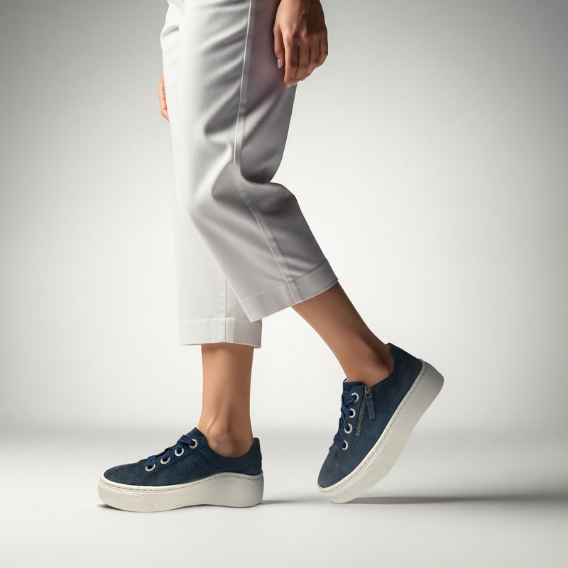 Aubrey Arch Support Platform Sneaker #color_navy