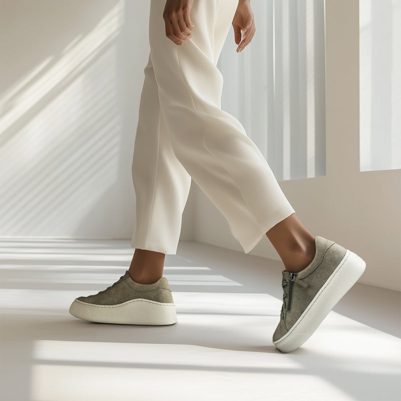 Aubrey Arch Support Platform Sneaker #color_taupe