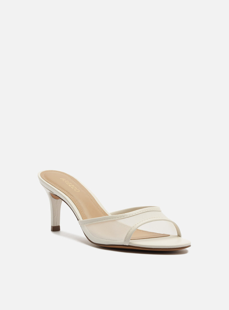 Audrey Mid Stiletto Mule Sandal Sandals S/26