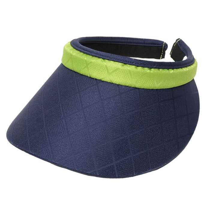 Augusta Clip On Sun Visor - GloveIt® Golf Visors Visor Cap GloveIt VC419 Navy