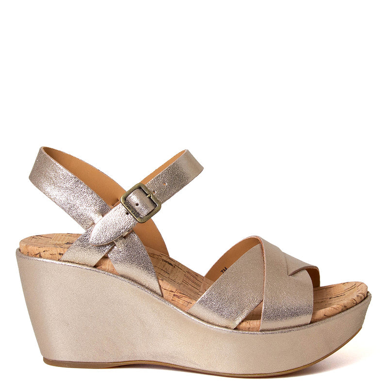 Ava 2.0 Women's Leather Wedge Sandal