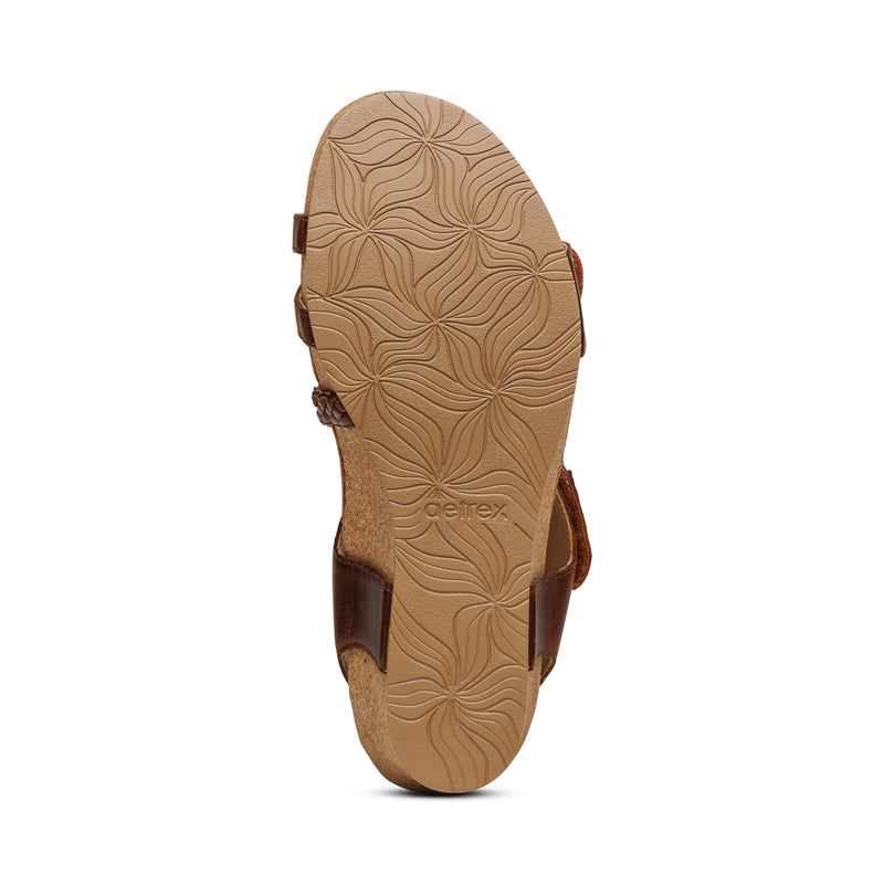 Avril Quarter Strap Wedge #color_walnut