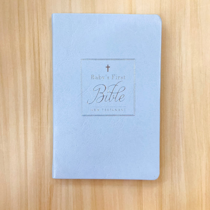 Baby's First New Testament Blue Holy Bible, King James Version - Lyla's: Clothing & Gifts - Online and Rockwall Texas Boutique